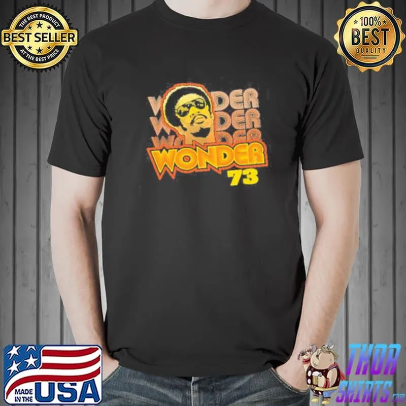 73 retro stevie wonder trending classic shirt