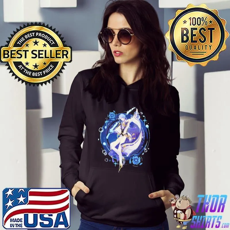 Aesthetic design kamisato ayato genshin impact classic s Hoodie