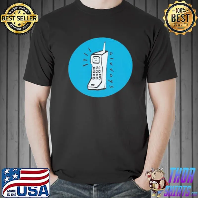Alvvays pop indie blue rev very online guy trending classic shirt