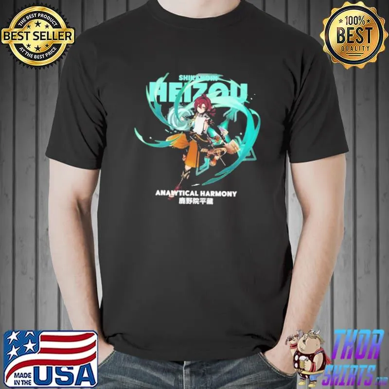 Analytical harmony shikanoin heizou genshin impact shirt