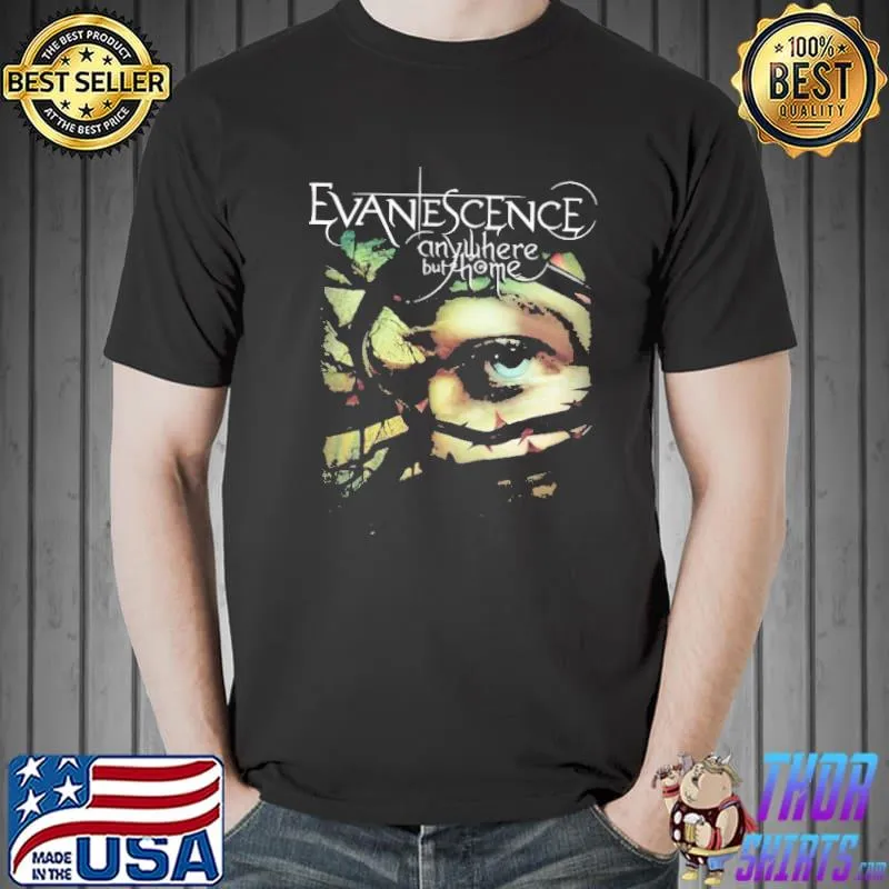 Anywhere but home evanescence album artwork logo classic shirt