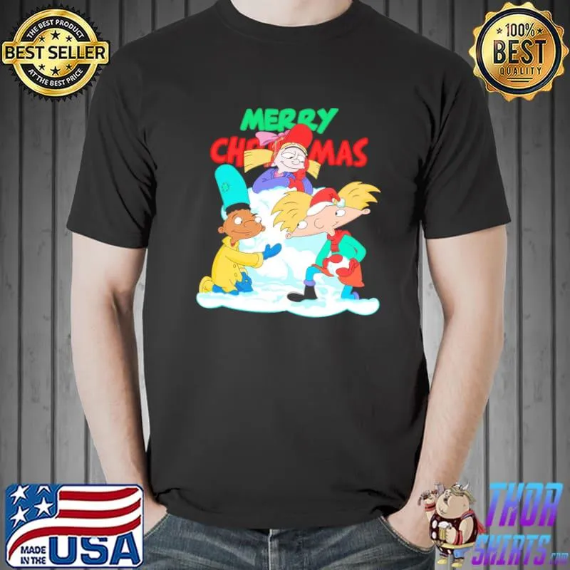 Arnold's christmas episode color shirt