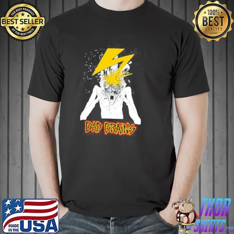 Art bad brains rock band trending shirt