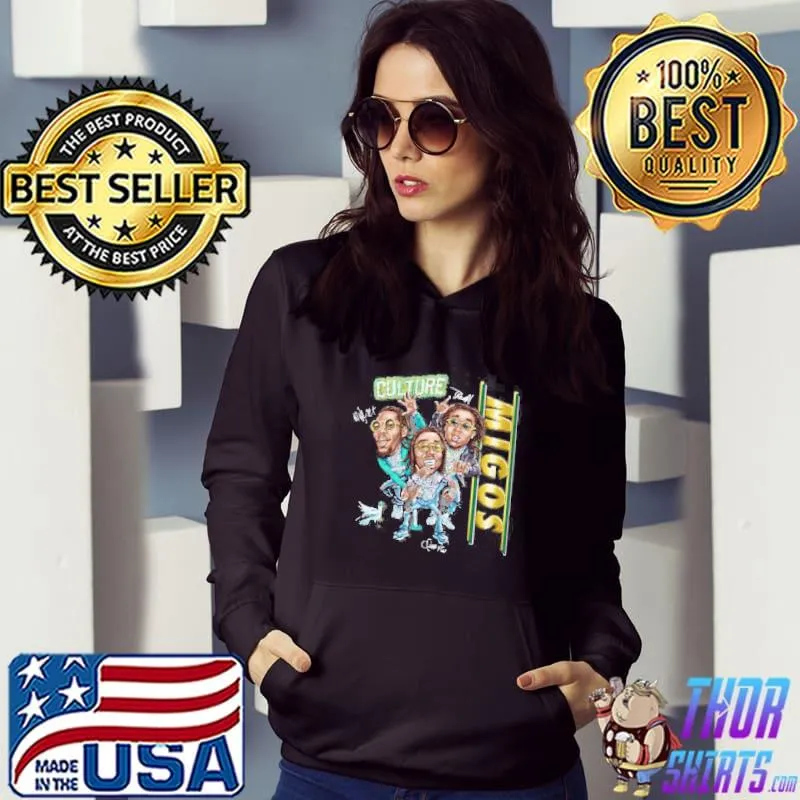 Art culture migos band trending classic s Hoodie