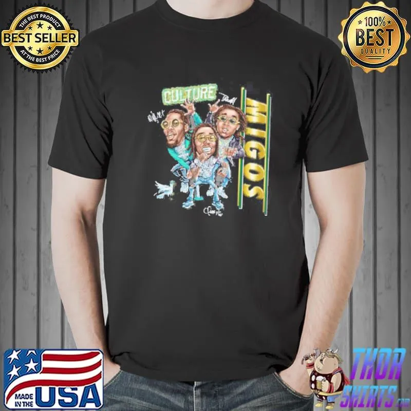 Art culture migos band trending classic shirt