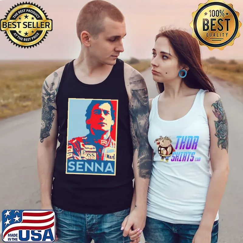 Ayrton senna essential hope s Tank Top