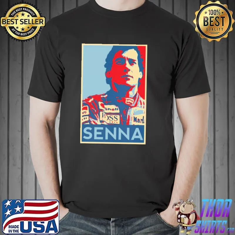 Ayrton senna essential hope shirt