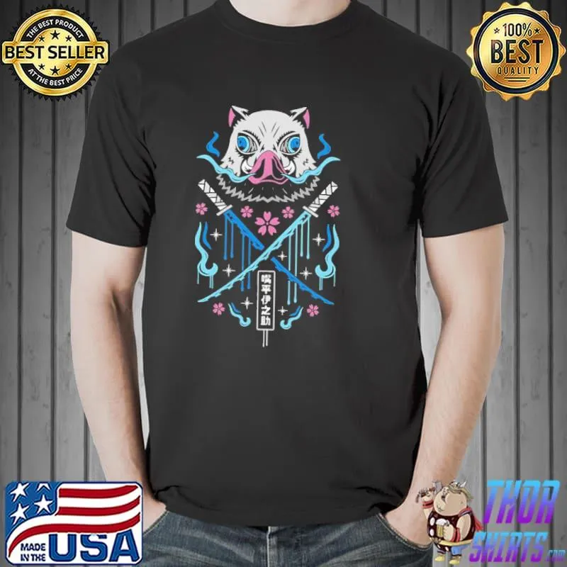 Beast breathing swordsman demon slayer kimetsu no yaiba shirt