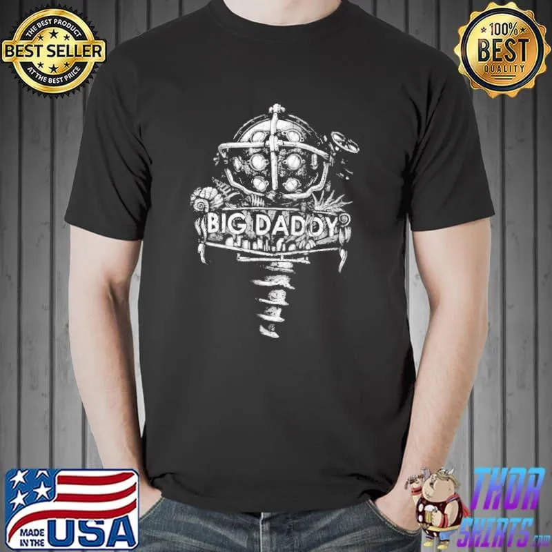Big daddy bioshock classic shirt