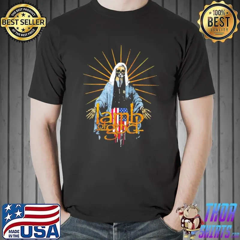 Black label god is an American lamb of god shirt