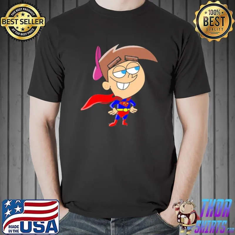 Cartoon netflix fairly odd parents cosmo and wanda classic shirt