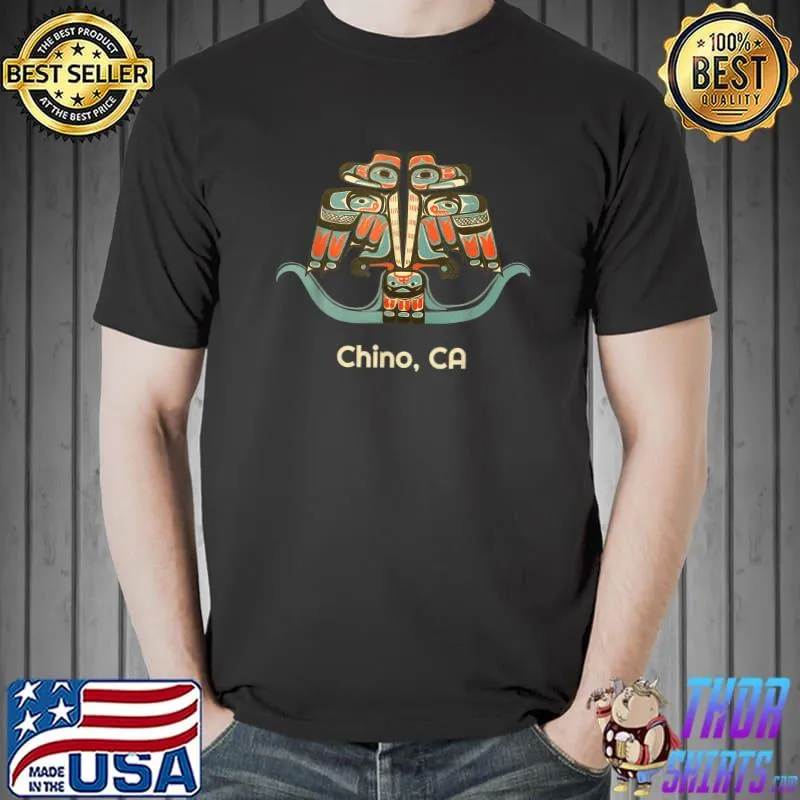 Chino California Thunderbird Native American T-Shirt