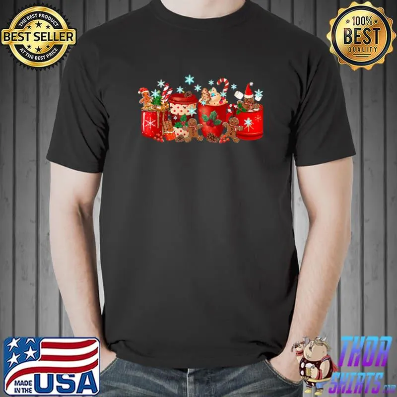 Christmas Coffee For Sweets Winter Cozy Coffee Lovers T-Shirt