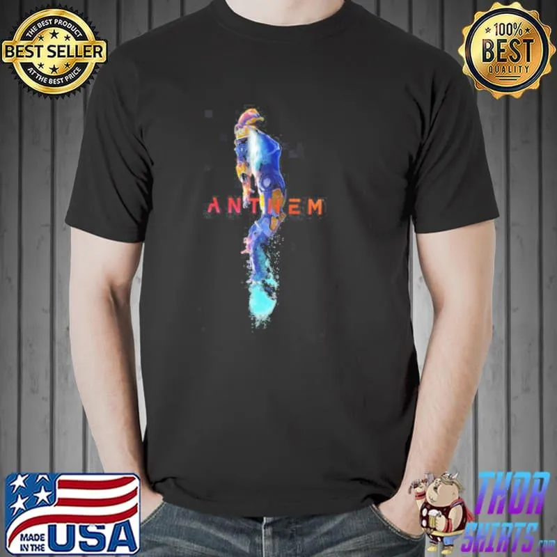 Colored art of anthem ranger classic shirt