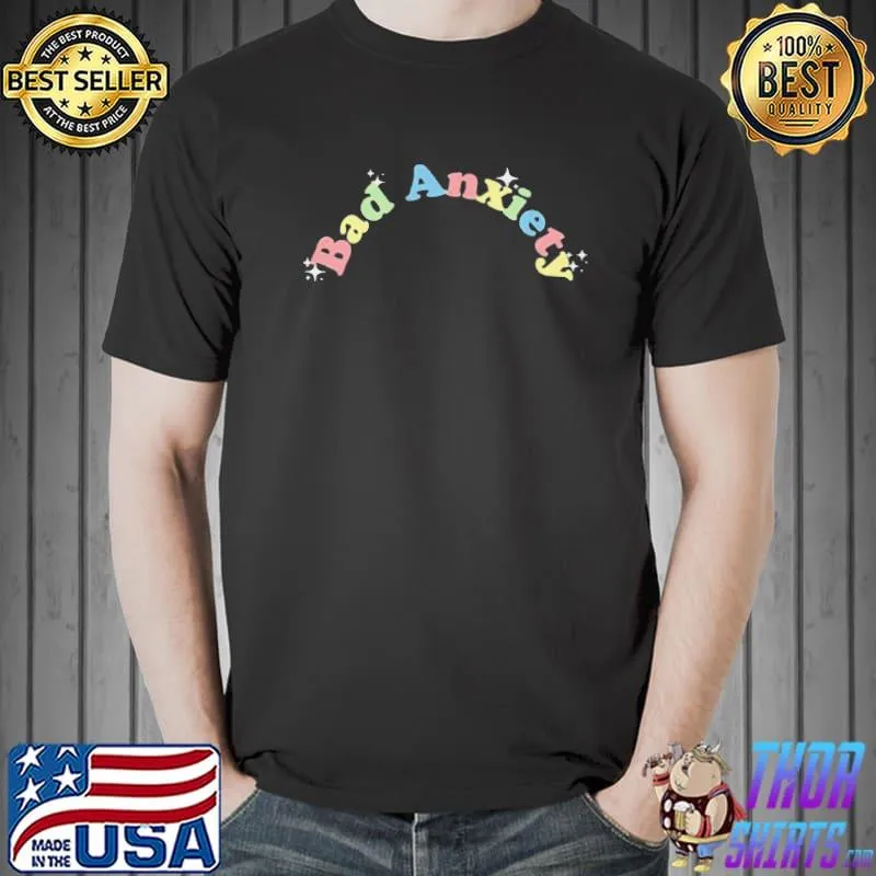 Colorful bad anxiety megan thee stallion shirt