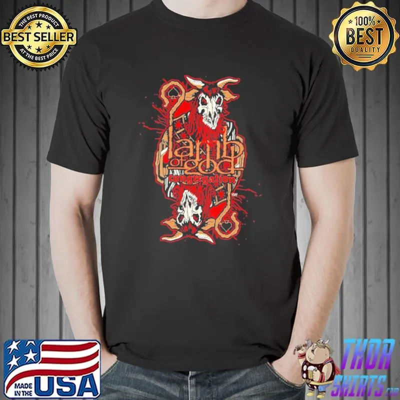 Congregation graphic lamb of god shirt