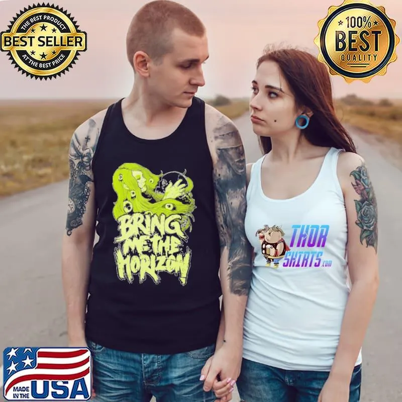 Count your blessings green girls bring me the horizon s Tank Top