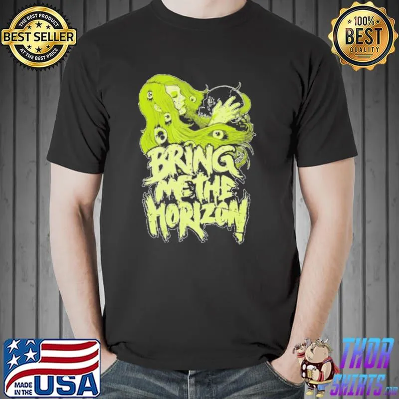 Count your blessings green girls bring me the horizon shirt