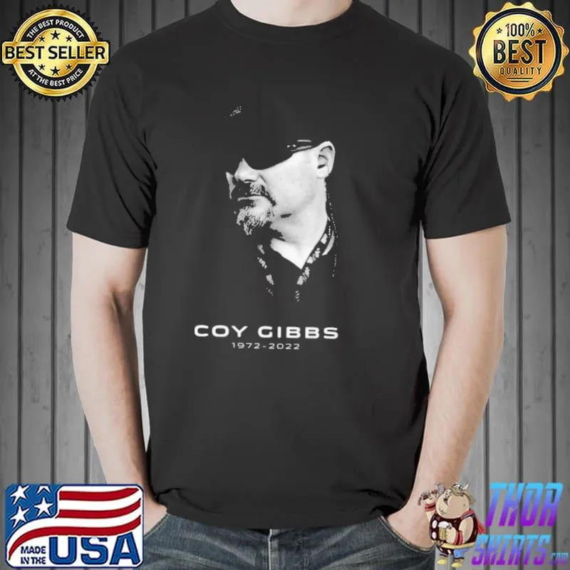 Coy gibbs 19722022 shirt