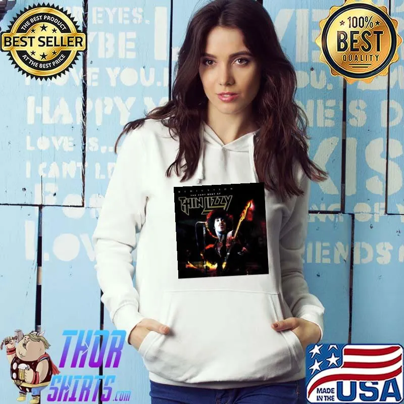 Dedication the very best of thin lizzy rock trending classic s Hoodie