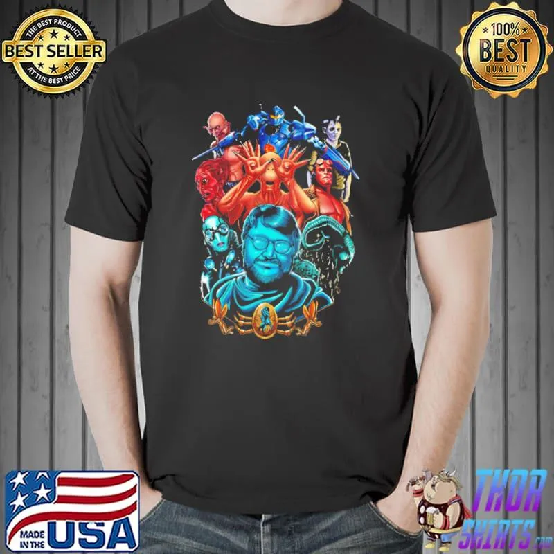 Del toro tribute artwork shirt