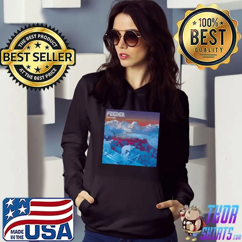 Echo park feeder rock band vintage retro art trending classic s Hoodie