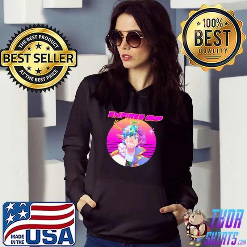Empires smp aesthetic retro fanart s Hoodie
