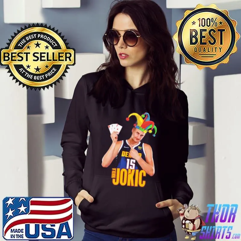Funny cards design the joker nikola jokic classic s Hoodie
