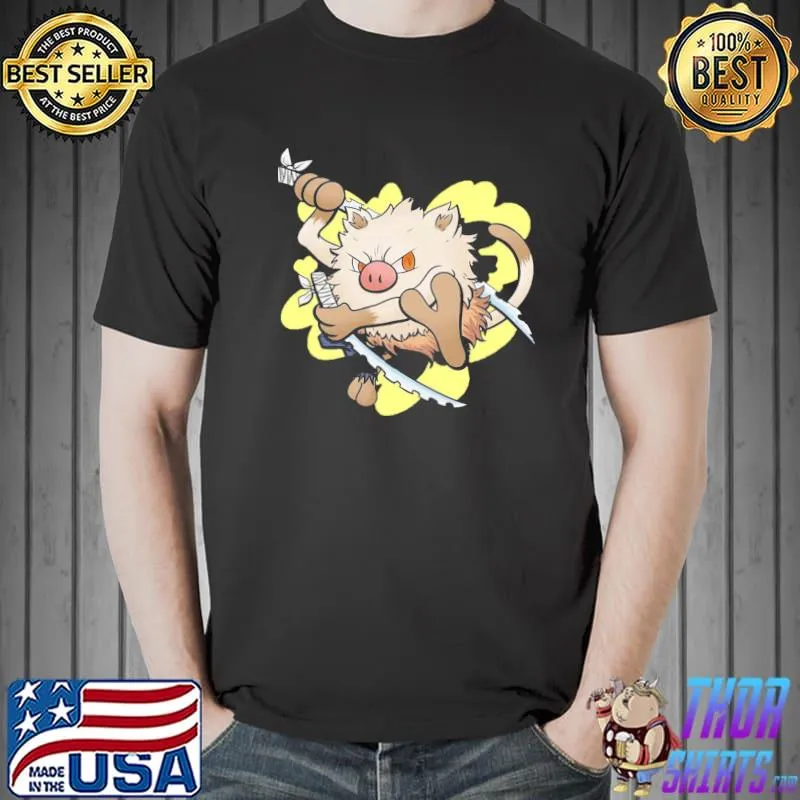 Funny demon slayer inosuke hashibira shirt