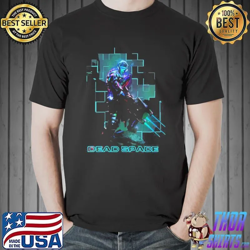 Geometric design isaac clarke dead space shirt