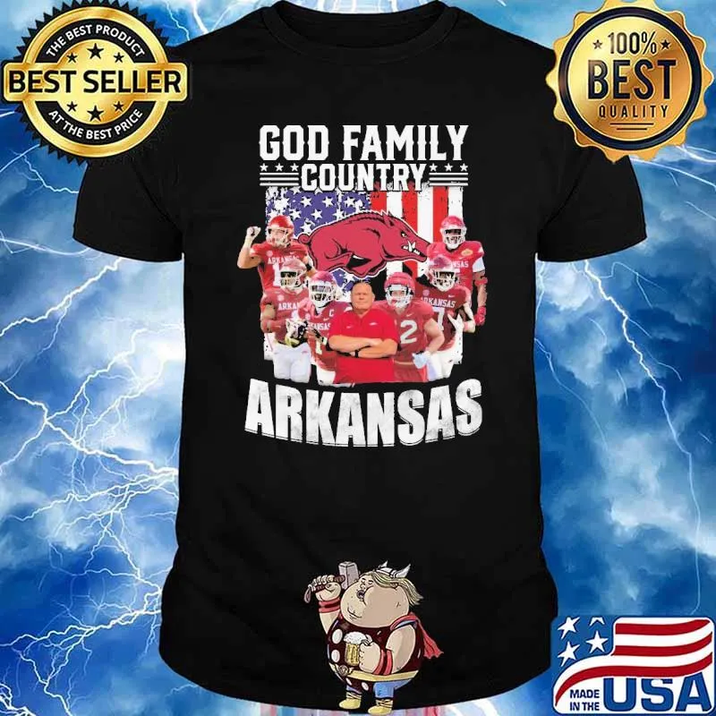 God Family Country Arkansas shirt