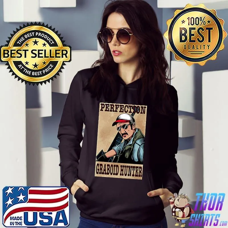 Graphic tremors graboid hunter portrait classic s Hoodie