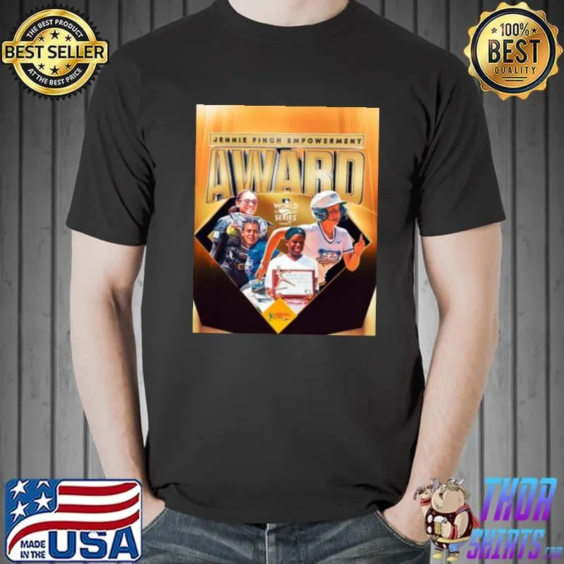 Jennie finch empowerment world series shirt