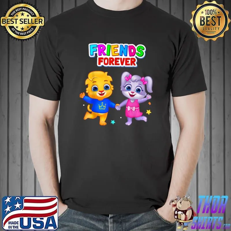 Lucas And Ruby Boys Girls Always Best Friends Forever T-Shirt
