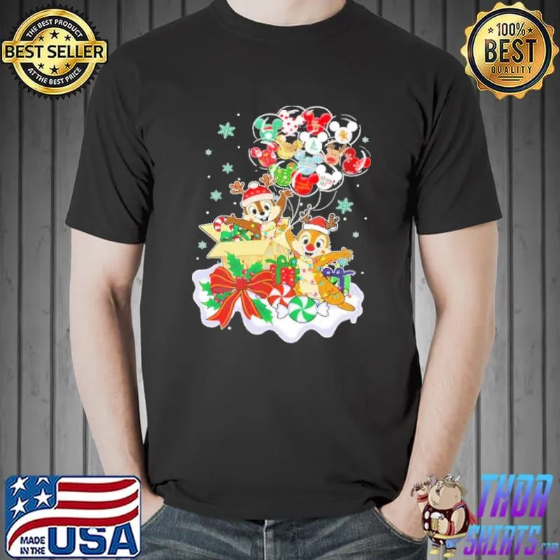 Merry christmas chip and dale ho ho ho trending shirt