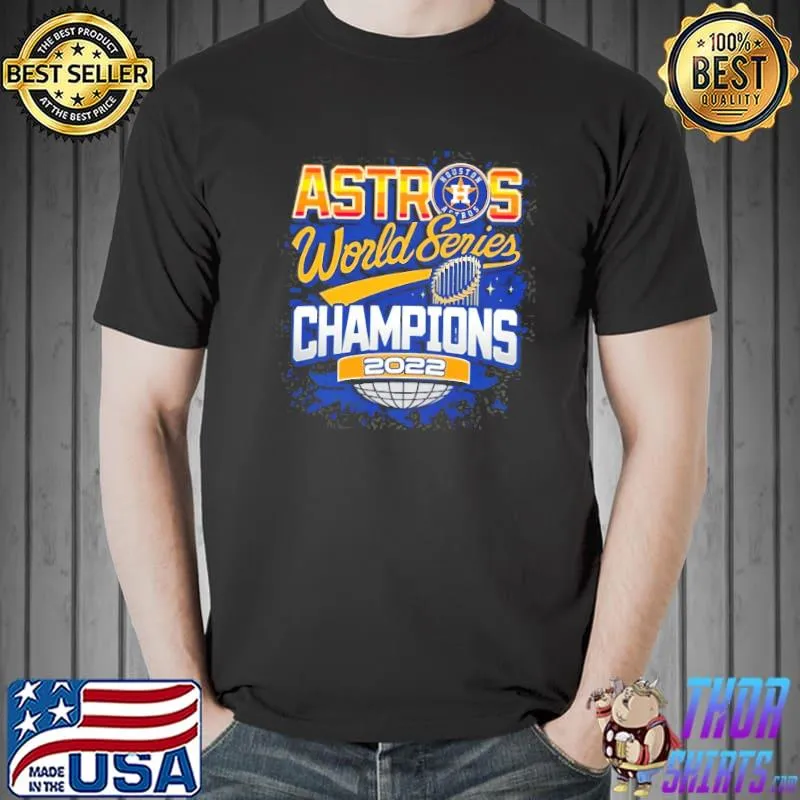 Mlb 2022 champions houston astros world series 2022 baseball classic shirt
