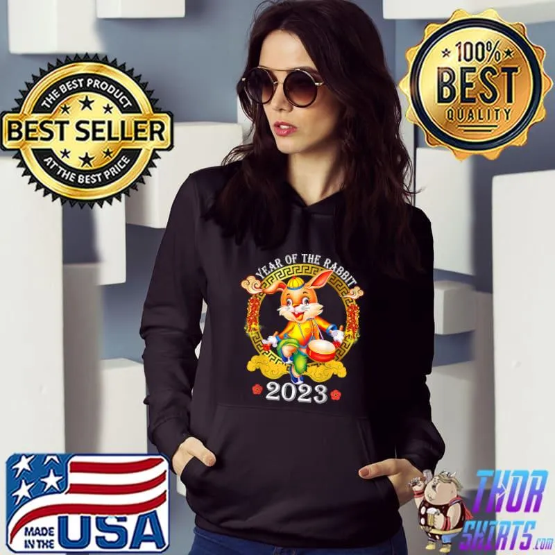 New Year's Eve Of The Rabbit Chinese Happy New Year 2023 T-Shirt Hoodie