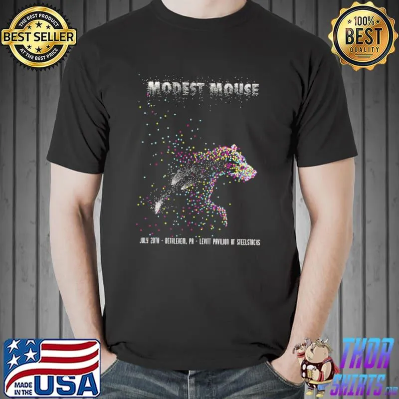 Retro design modest mouse matt saunders 2015 tour classic shirt
