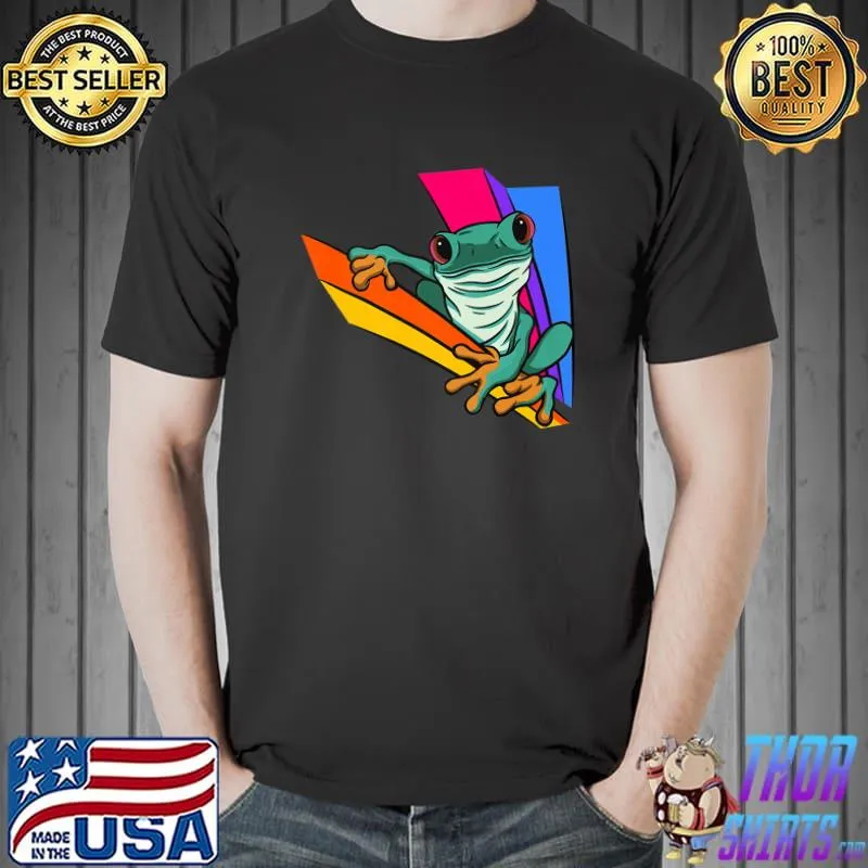 Retro Frog Amphibian T-Shirt