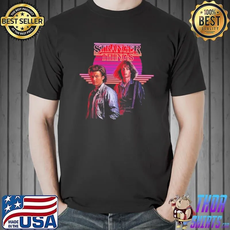 Robin and steve vintage stranger things shirt