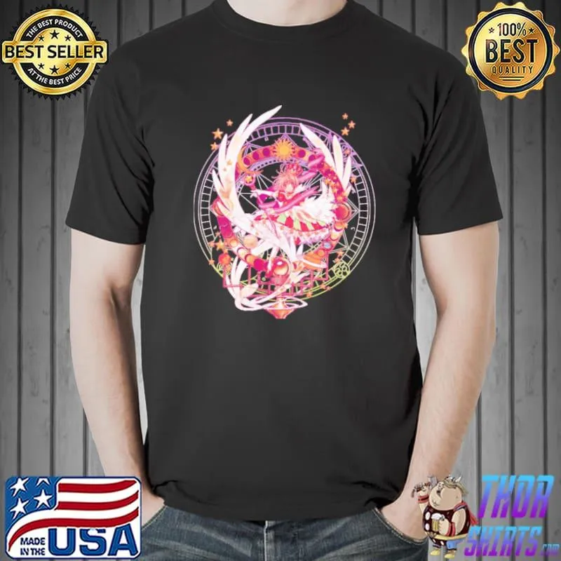 Sakura's cherry orrery anime shirt