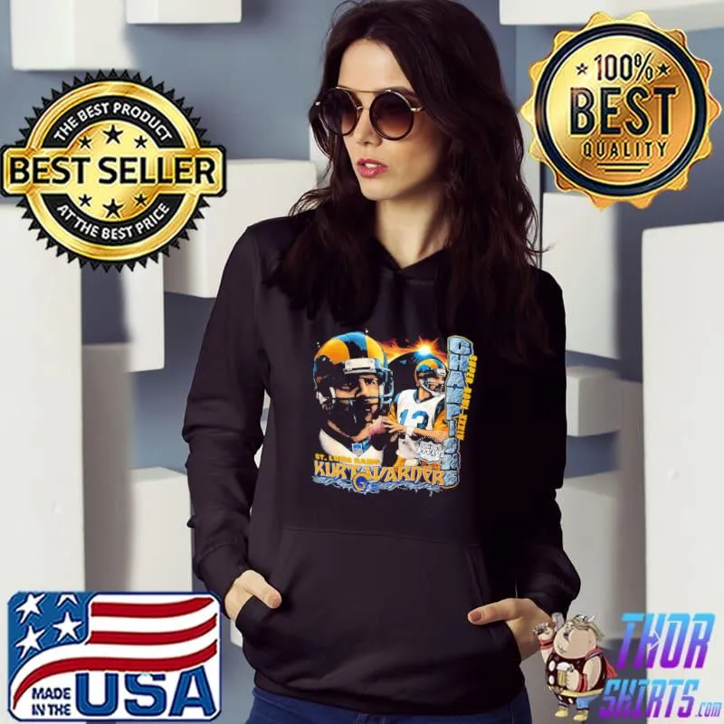 Scot free retro design kurt warner s Hoodie