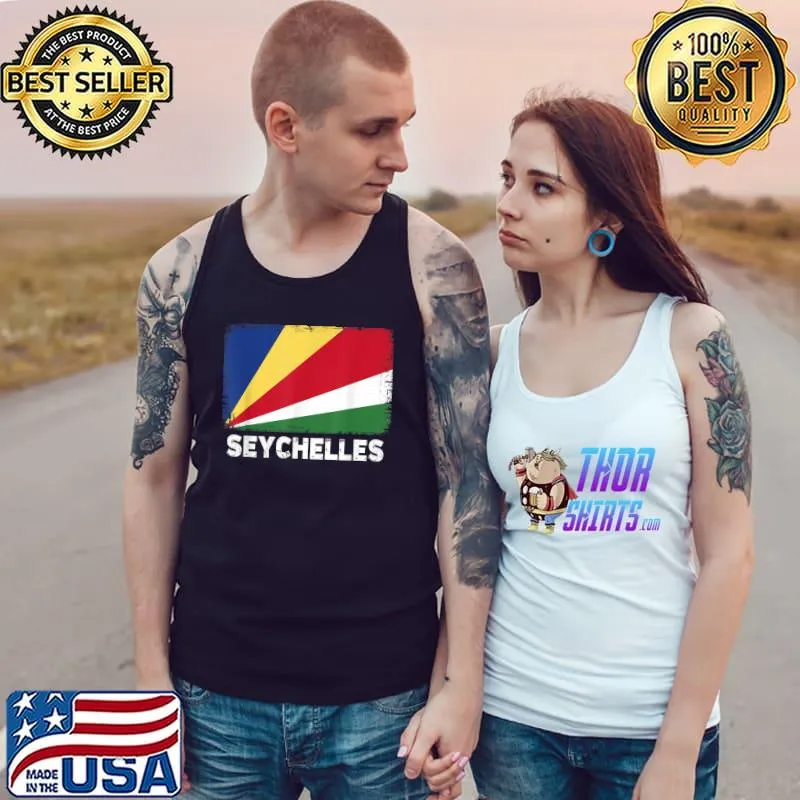Seychelles Flag Support Seychellois People T-Shirt Tank Top