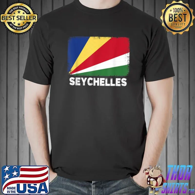 Seychelles Flag Support Seychellois People T-Shirt