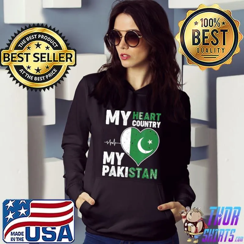 Support freedom imran khan ptI my heart country is Pakistan classic s Hoodie