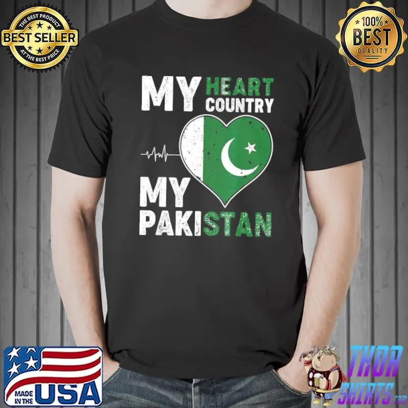 Support freedom imran khan ptI my heart country is Pakistan classic shirt