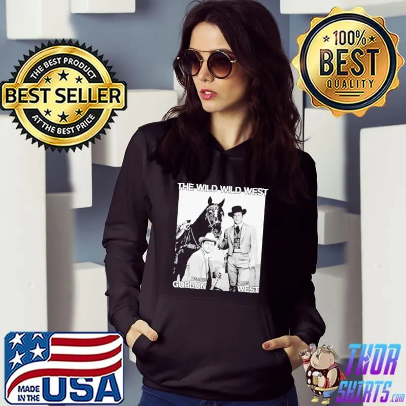 The wild wild west artemus gordon james west vintage s Hoodie