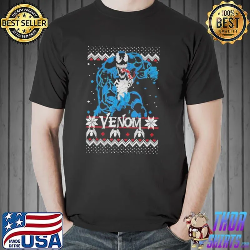 Venom knit pattern christmas trending shirt