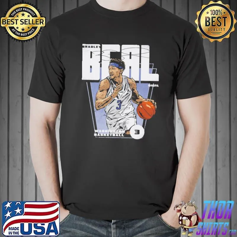Washington basketball number 3 bradley beal shirt