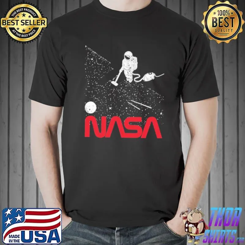 We need you astronaut adult nasa shirt